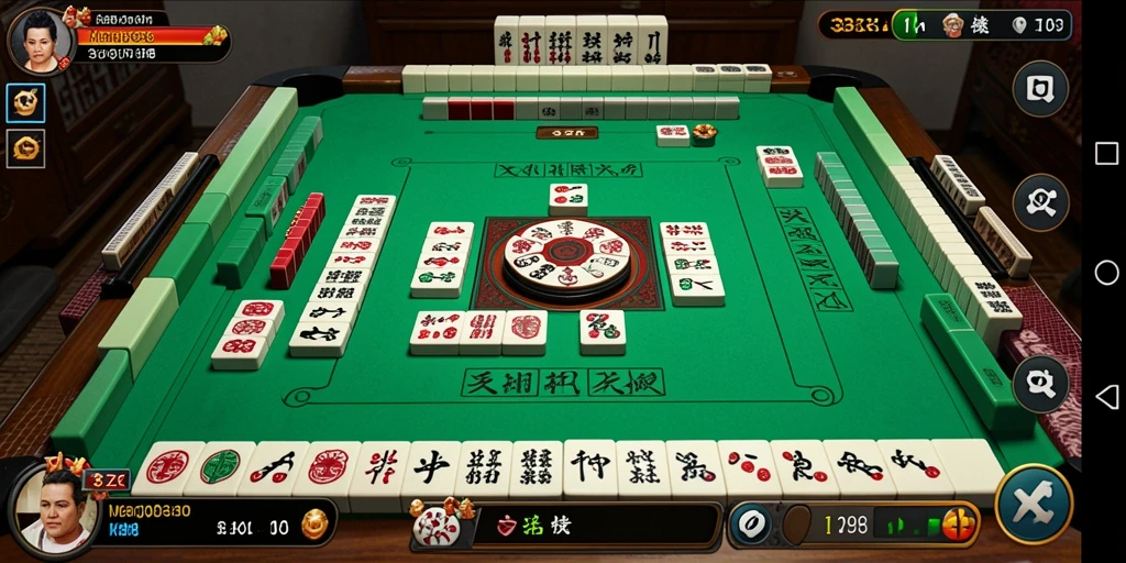 Screenshot menunjukkan gameplay Mahjong yang seru dan menarik.