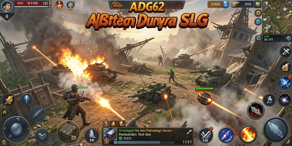 Gameplay seru dengan strategi yang mendalam di ADG62.