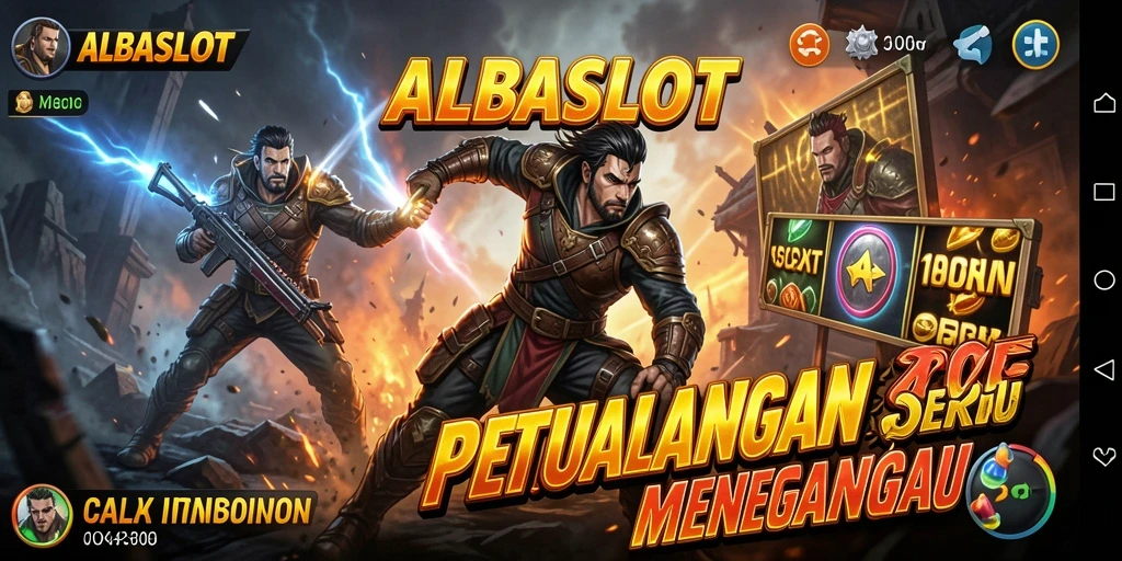 Screenshot gameplay ALBASLOT yang seru dan penuh aksi.