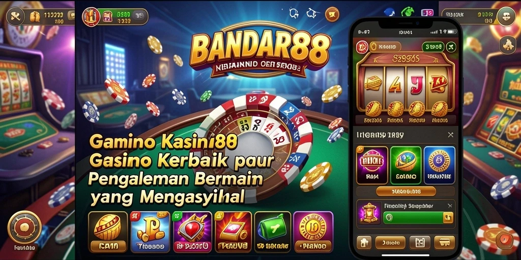 Tampilan gameplay Kasino BANDAR88 yang menarik dan menghibur.