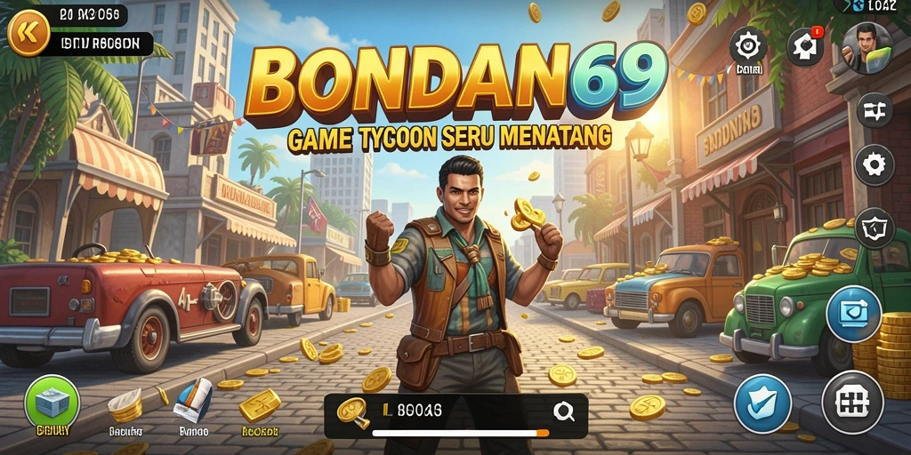 Tampilan gameplay seru dalam BONDAN69 yang menggambarkan aksi Tycoon.