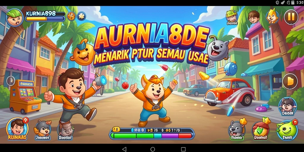 Screenshot gameplay KURNIA898 menunjukkan aksi seru dalam permainan arcade.