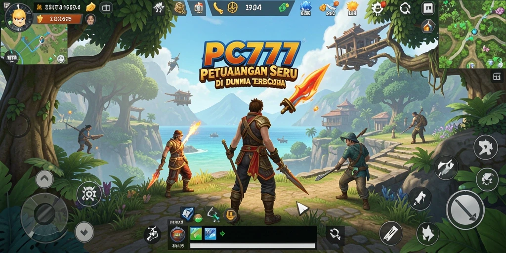 Tampilan menakjubkan dari gameplay Open World PC777 yang mendebarkan.