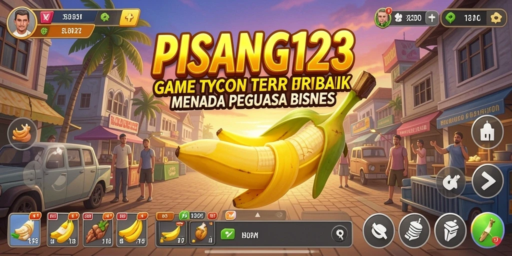 Screenshot utama PISANG123 menampilkan gameplay Tycoon yang menarik dan penuh tantangan.