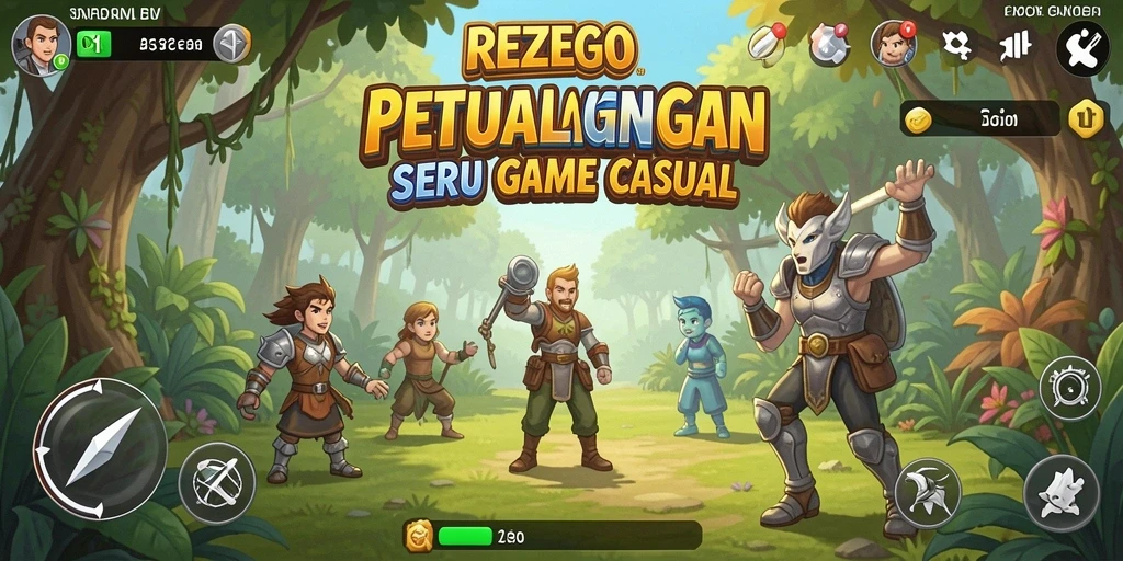 Gim Casual yang menyenangkan dengan grafik cerah dan gameplay seru.