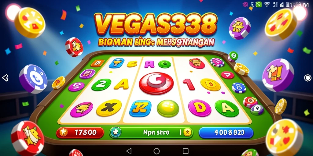 Tampilan gameplay seru dari VEGAS338 di Bingo.
